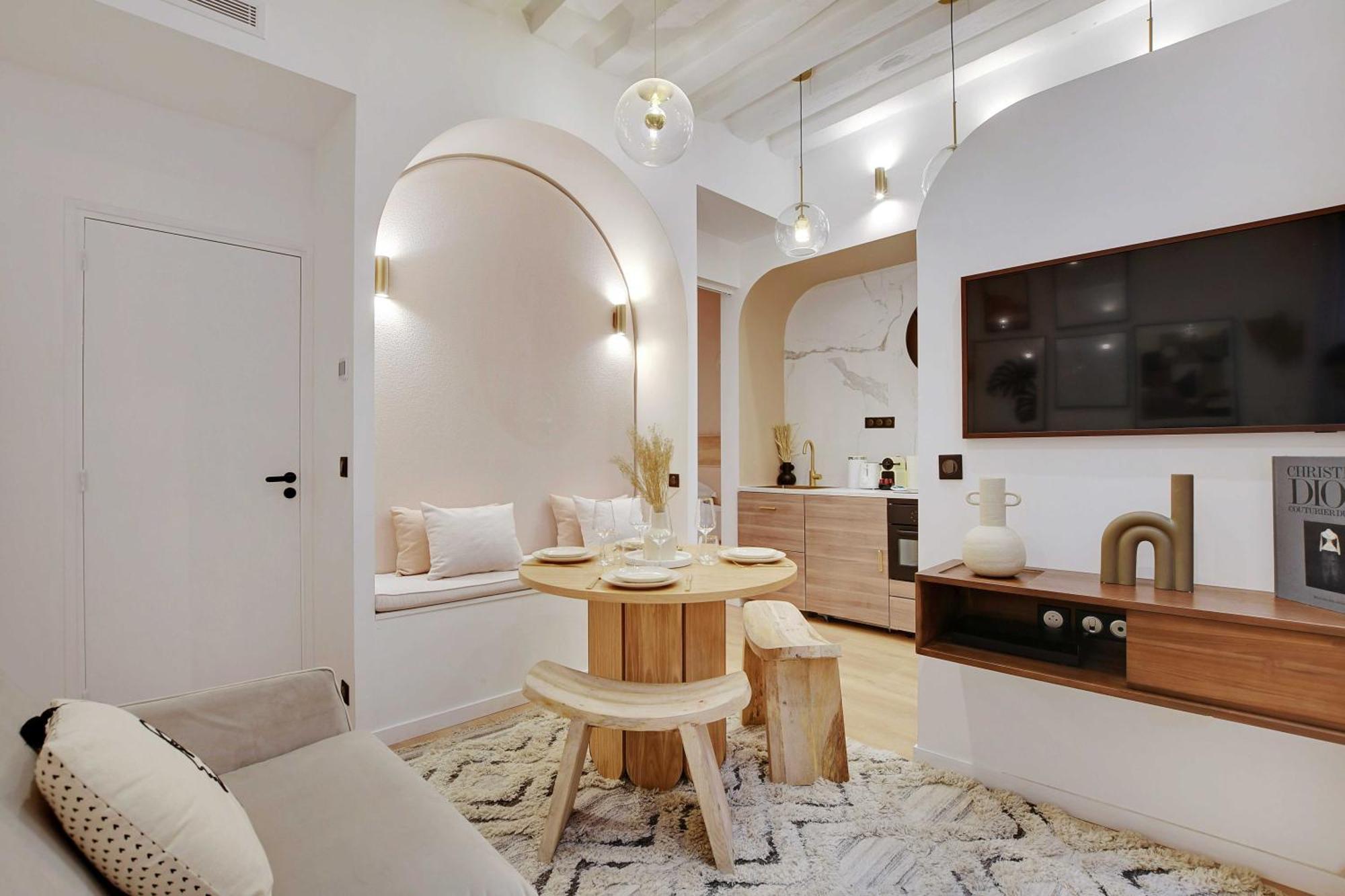 Charming Apartment - 1Br-4P - Ac - Marais Paris Luaran gambar