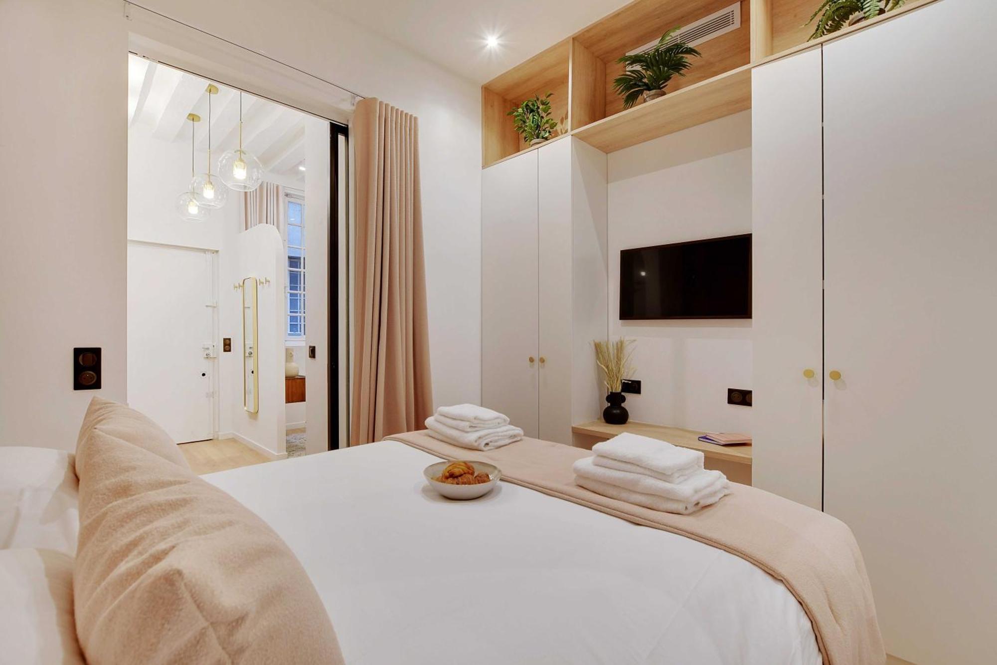 Charming Apartment - 1Br-4P - Ac - Marais Paris Luaran gambar
